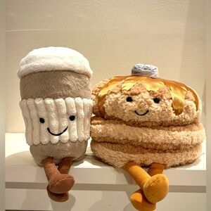 *SOLD* Jellycat Coffee and Fran Panacakes